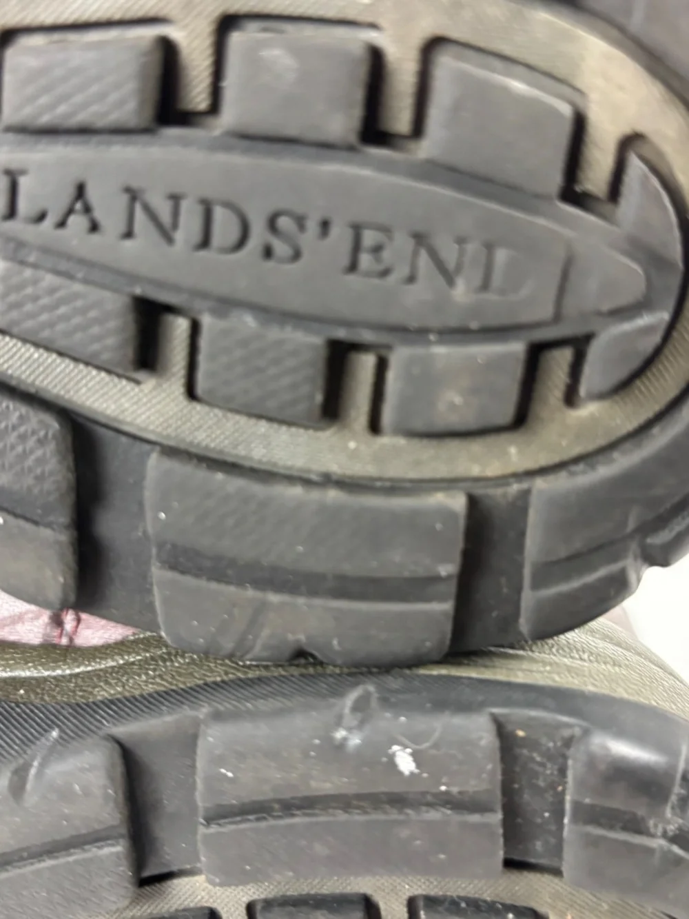 Lands' End, ‎Waterproof, Leather, Hiking Boots, Brown, Outdoor/Work, Trail, walk